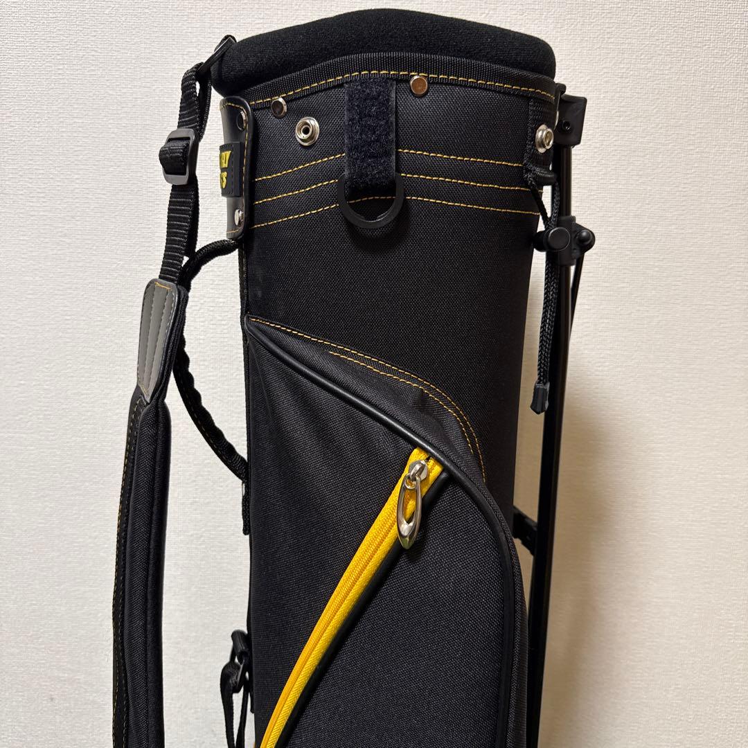 超美品 Beverly Hills キャディバッグ ハーフサイズ スタンド式
