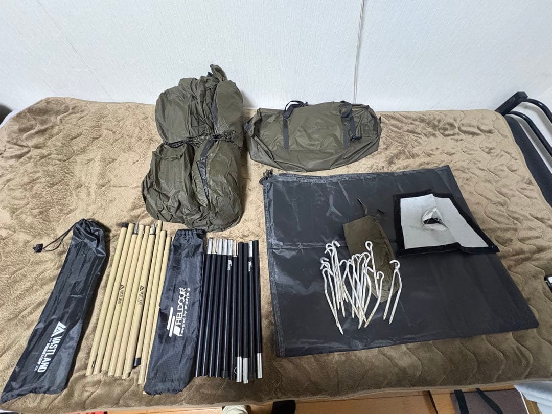 POMOLY STOVEHUT 20 パップテント超軽量 軍幕テント