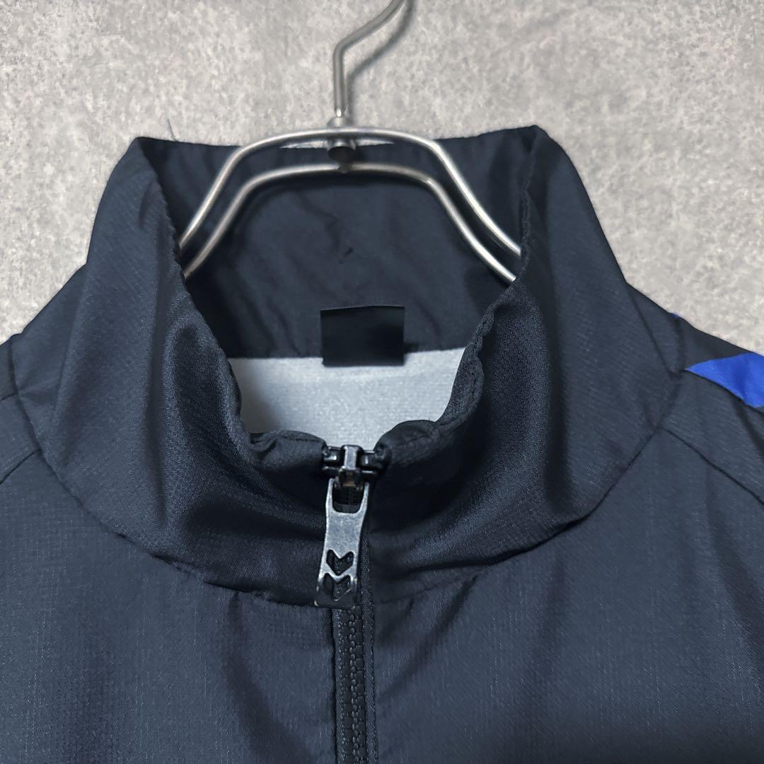 hummel ヒュンメル ガンバ大阪 STAFF ロゴ ナイロンジャケット M