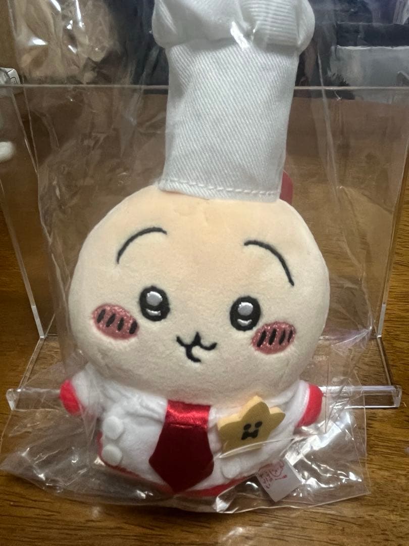 ちいかわレストラン　コックさん＋キッチン担当なマスコット4体セット