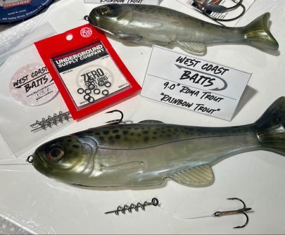 【日本未発売】West Coast Baits Roma Trout 9\"