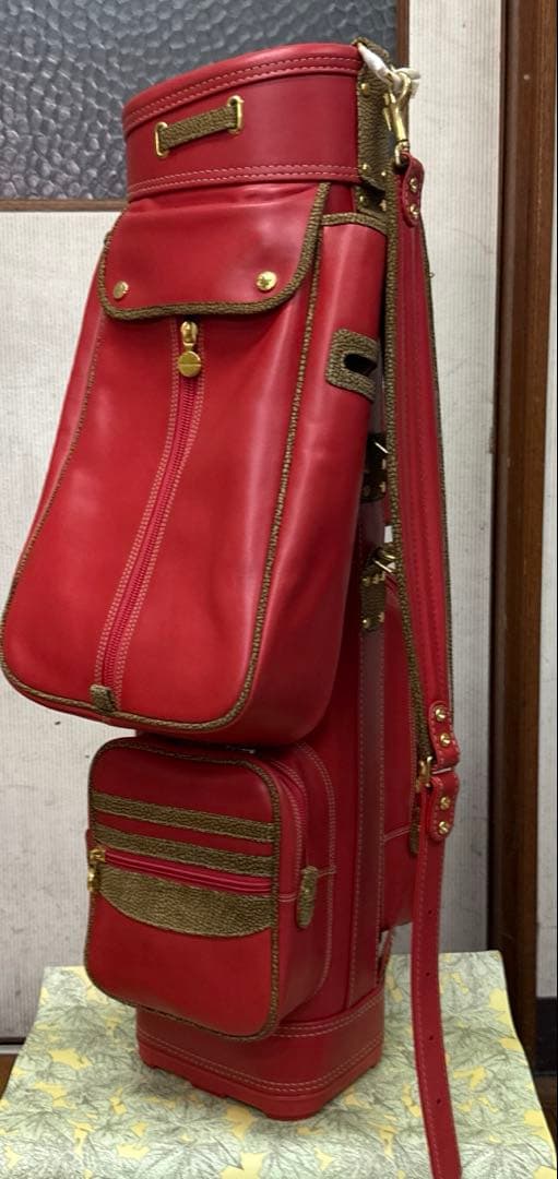 新品未使用　ボルボネーゼ　ゴルフキャディバッグ