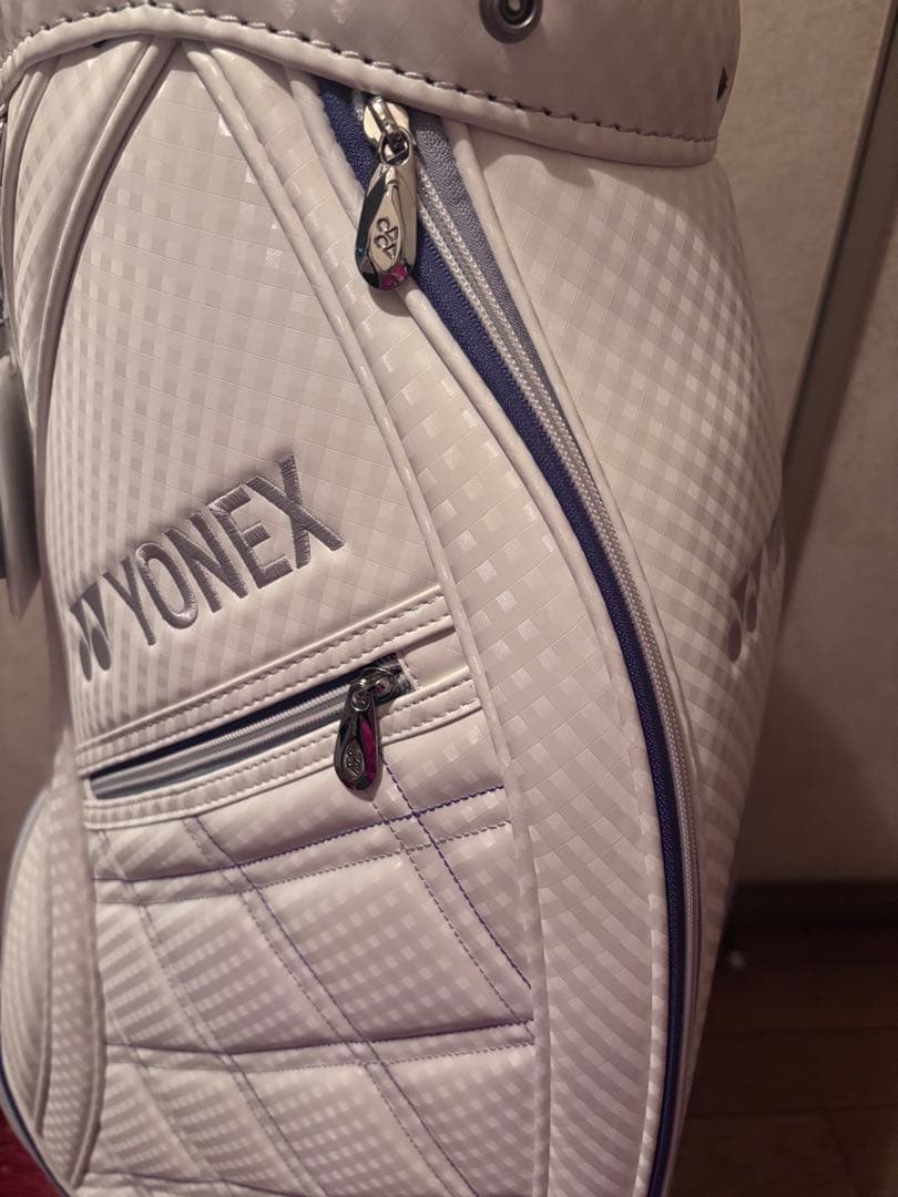 YONEX ホワイト キャディバッグ