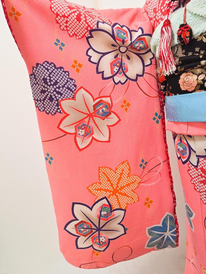 七五三　7歳　着物　セット　女の子 c88