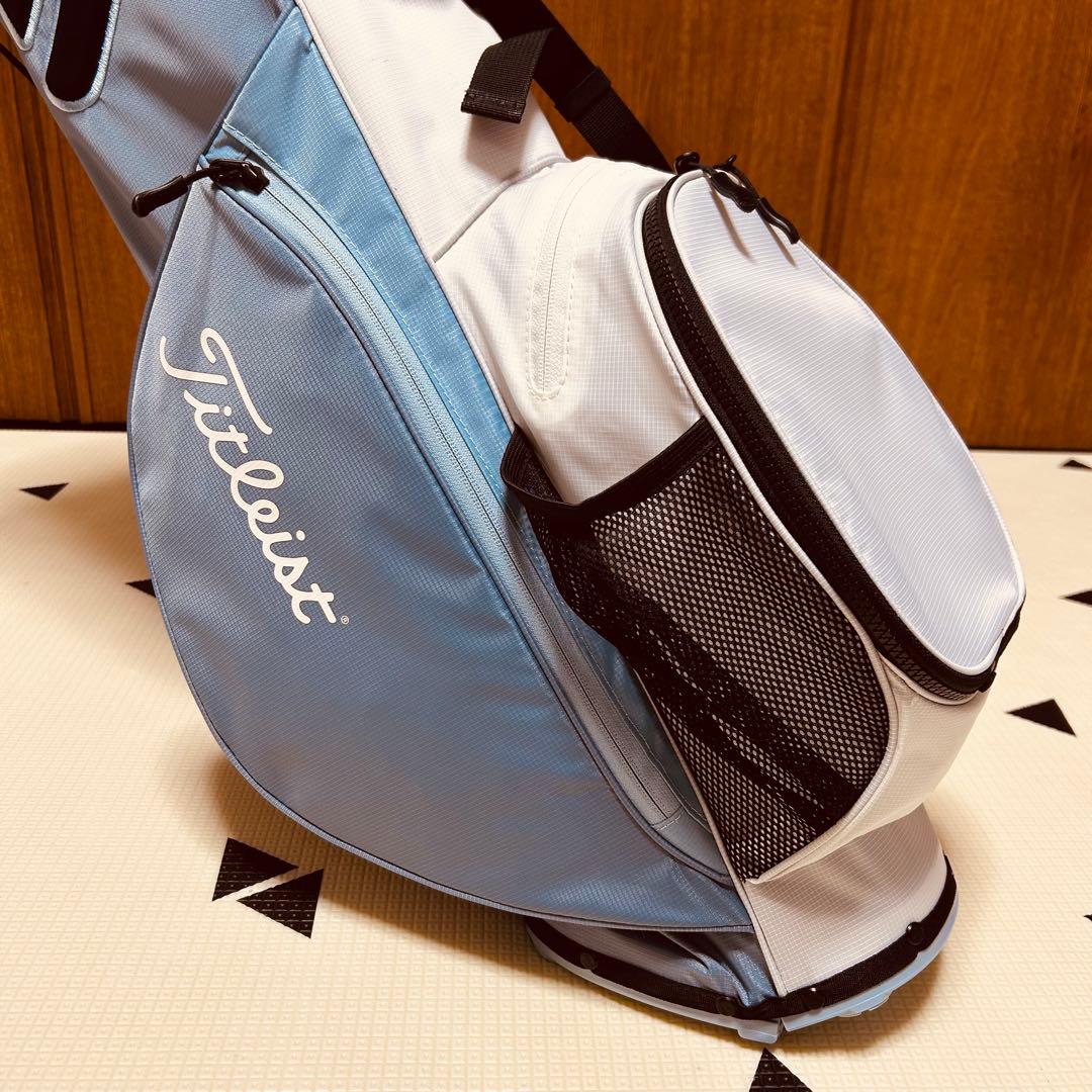 【極美品】Titleist Players4 軽量キャディバッグ スタンド式
