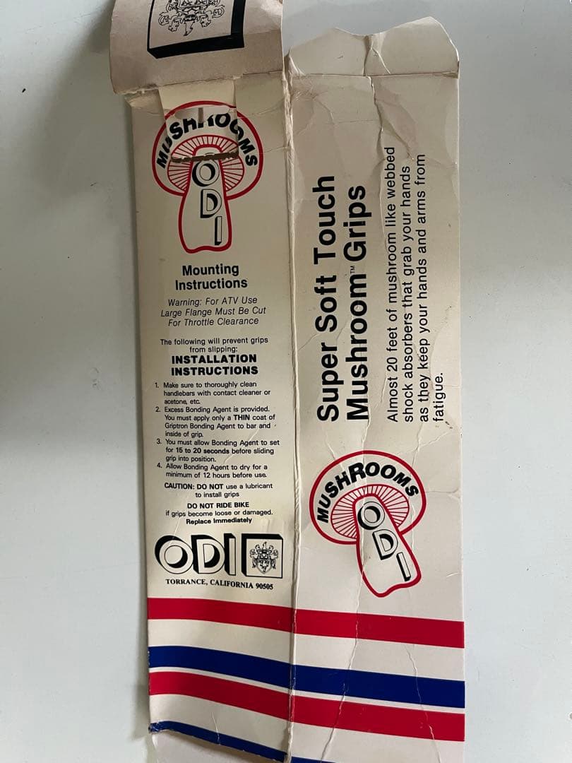 パーツ ODI Mushrooms NOS old school BMX