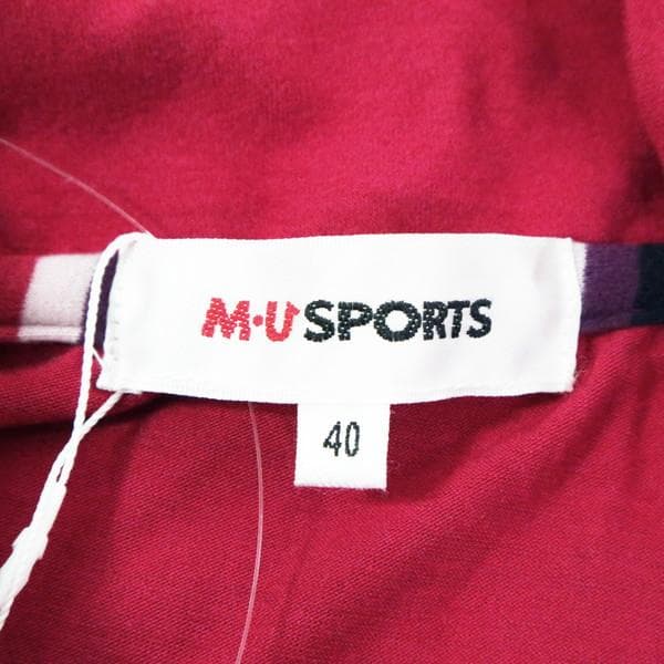 訳あり 新品 MU SPORTS 長袖トップス 40 LCS1720 Mサイズ