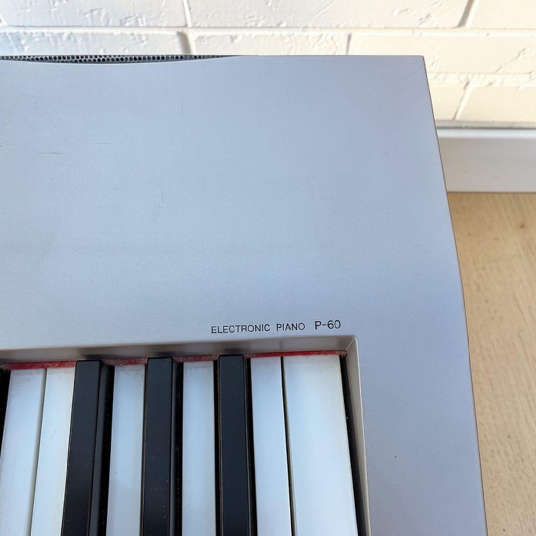 送料無料✨ スタンド付き YAMAHA P-60 電子ピアノ 88鍵 ペダル付属