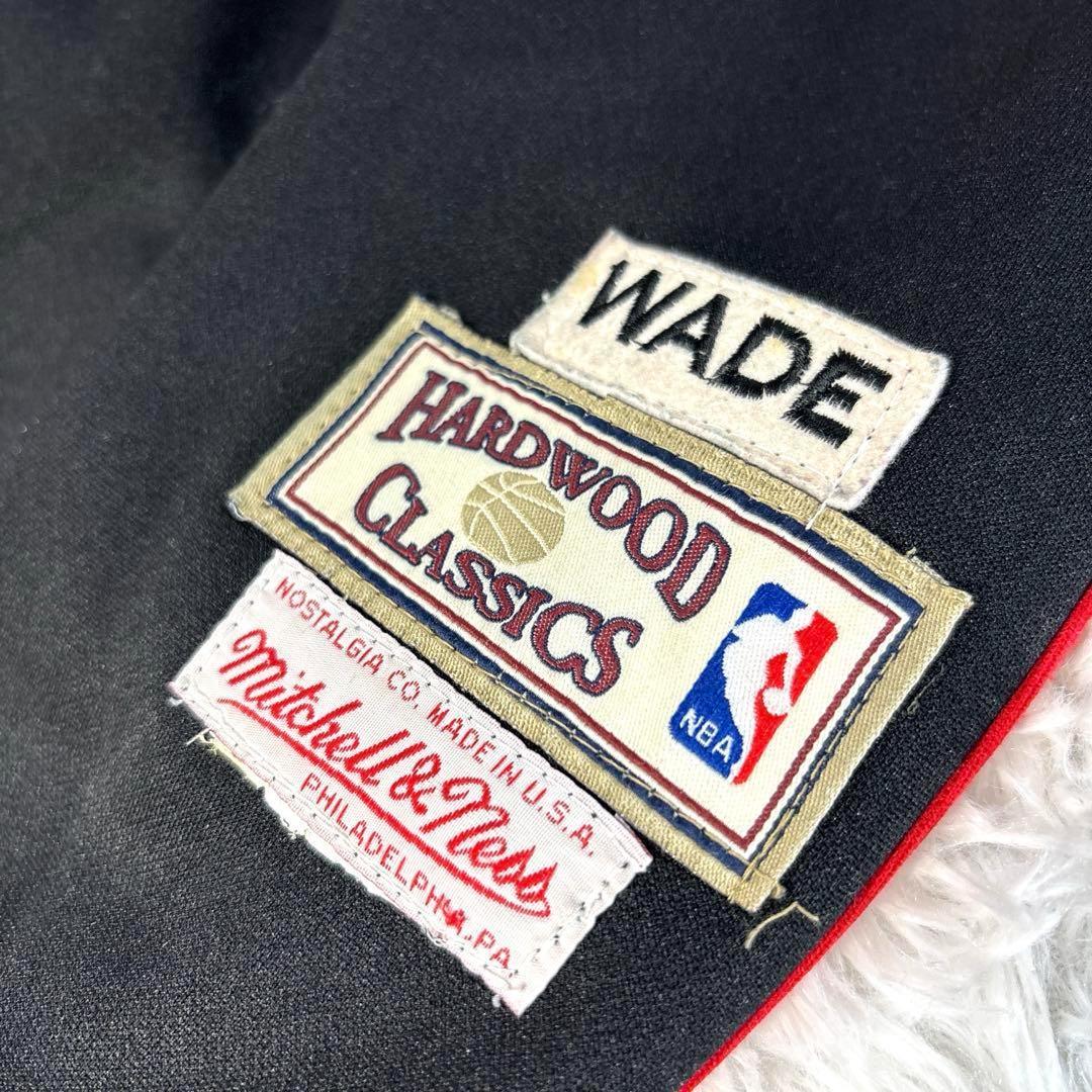 ミッチェルアンドネ HEAT ドウェイン・ウェイド NBA ユニフォーム 黒