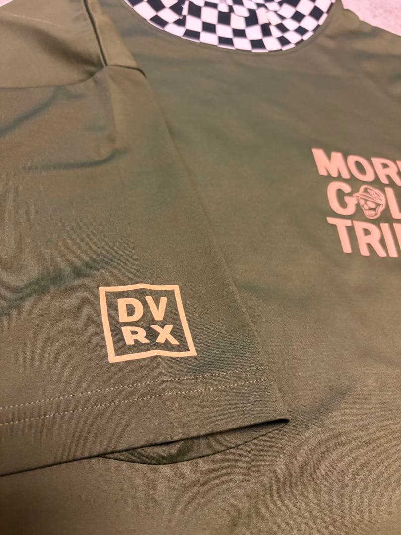 DEVEREUXGOLF MORE TRIPチェッカーリブモックTEE XL
