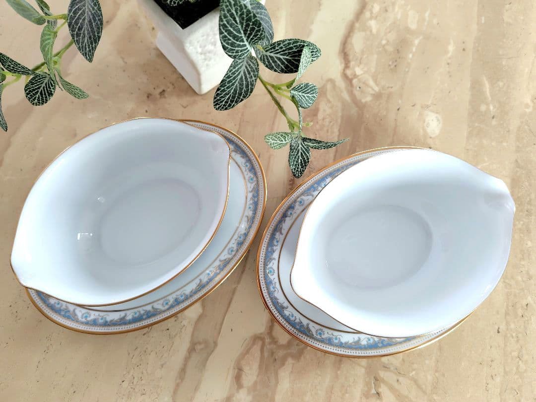 極美品✨️超レア✨️ノリタケNoritake ポロネーズ ソースボート✨️２個