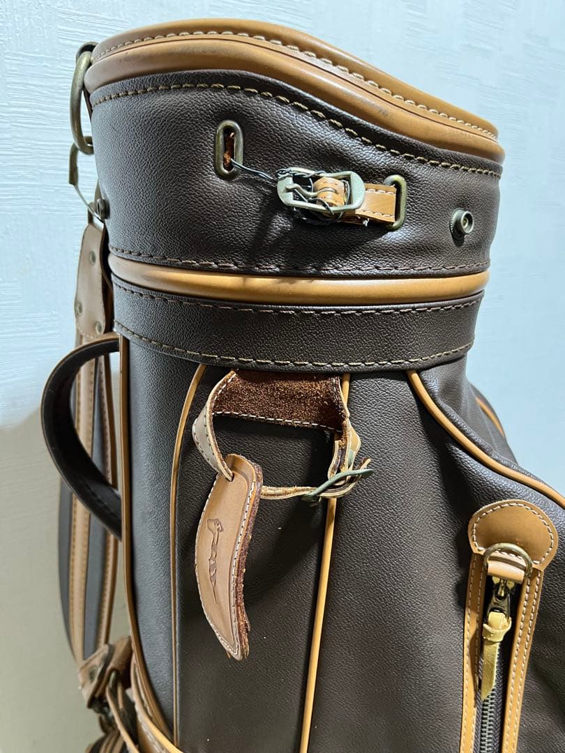 稀少！合成皮革 ！TRUSSARDI　トラサルディ　キャディバッグ