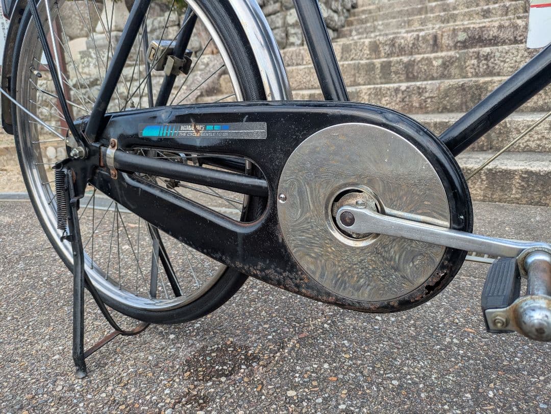 実用車 昭和 レトロ 自転車 ビンテージ ロッドブレーキ