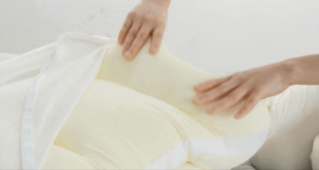 【冨士見茶太郎　未使用☀︎美品】女神の無重力枕　極上Float カバー付き