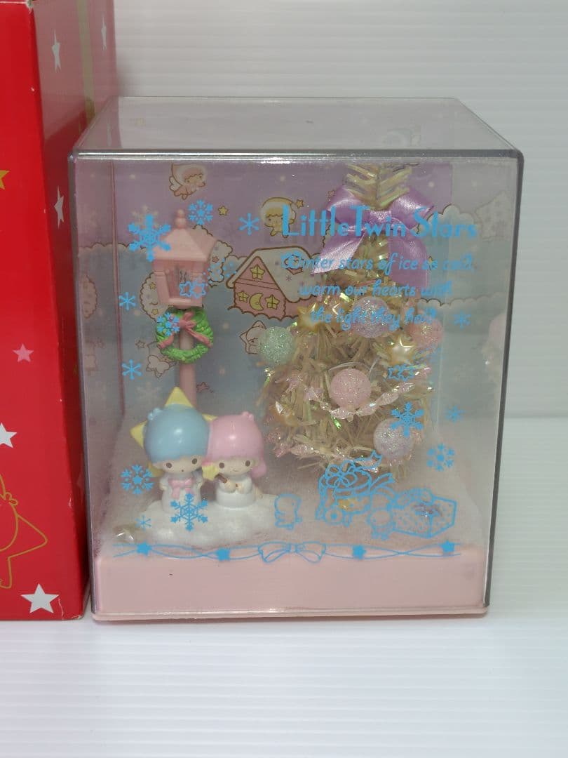 リトルツインスターズ　 キキララ ☆　ジオラマ ボックスツリー　 クリスマス