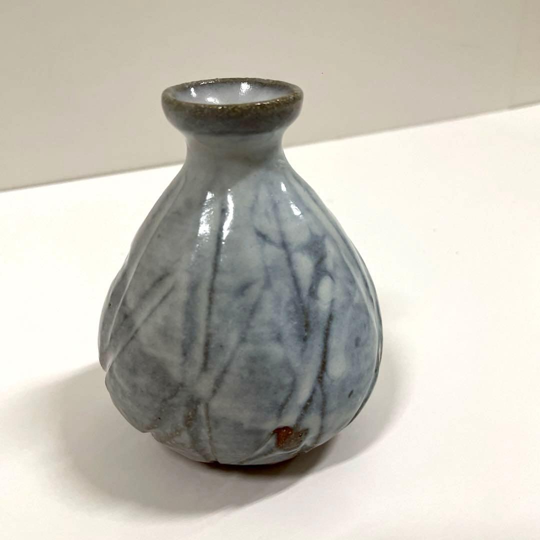 #XG201 陶芸家・萩焼・人間国宝・11代三輪休雪作・酒器・徳利・共箱栞付