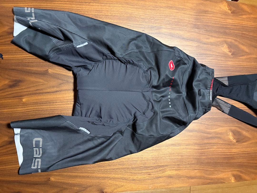 CASTELLI ビブタイツ Lサイズ ブラック