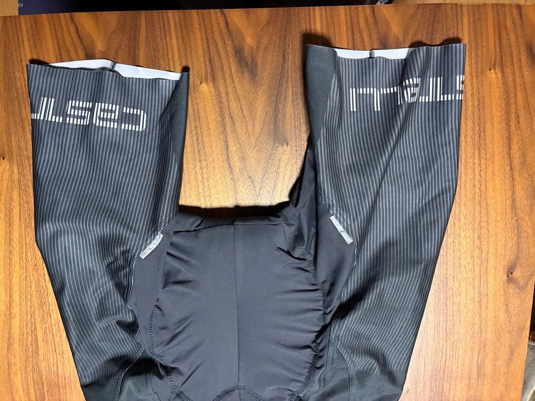 CASTELLI ビブタイツ Lサイズ ブラック