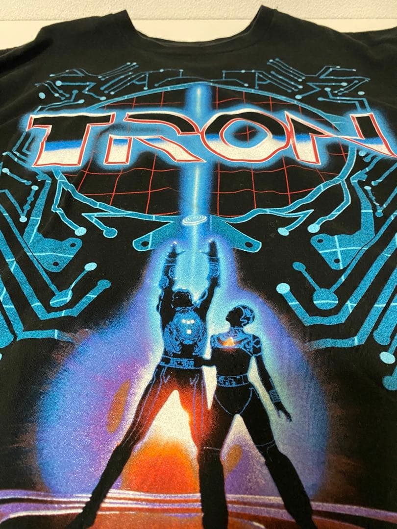 TRON トロン　tシャツ ディズニー　SF レディプレイヤー1 映画tシャツ