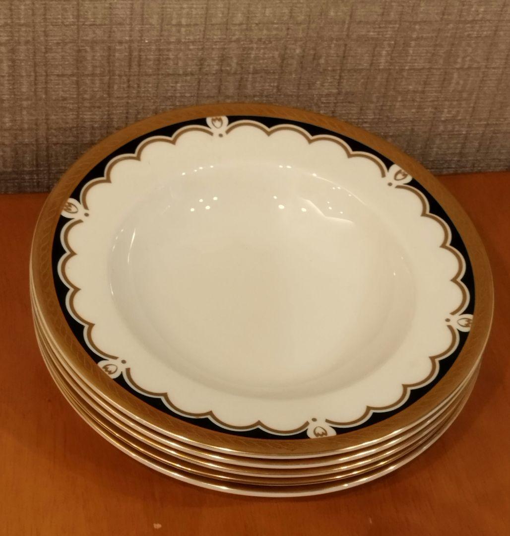 極美品　ヴィンテージ　ロイヤルチェルシー　スープ皿　Trianon 5枚セット