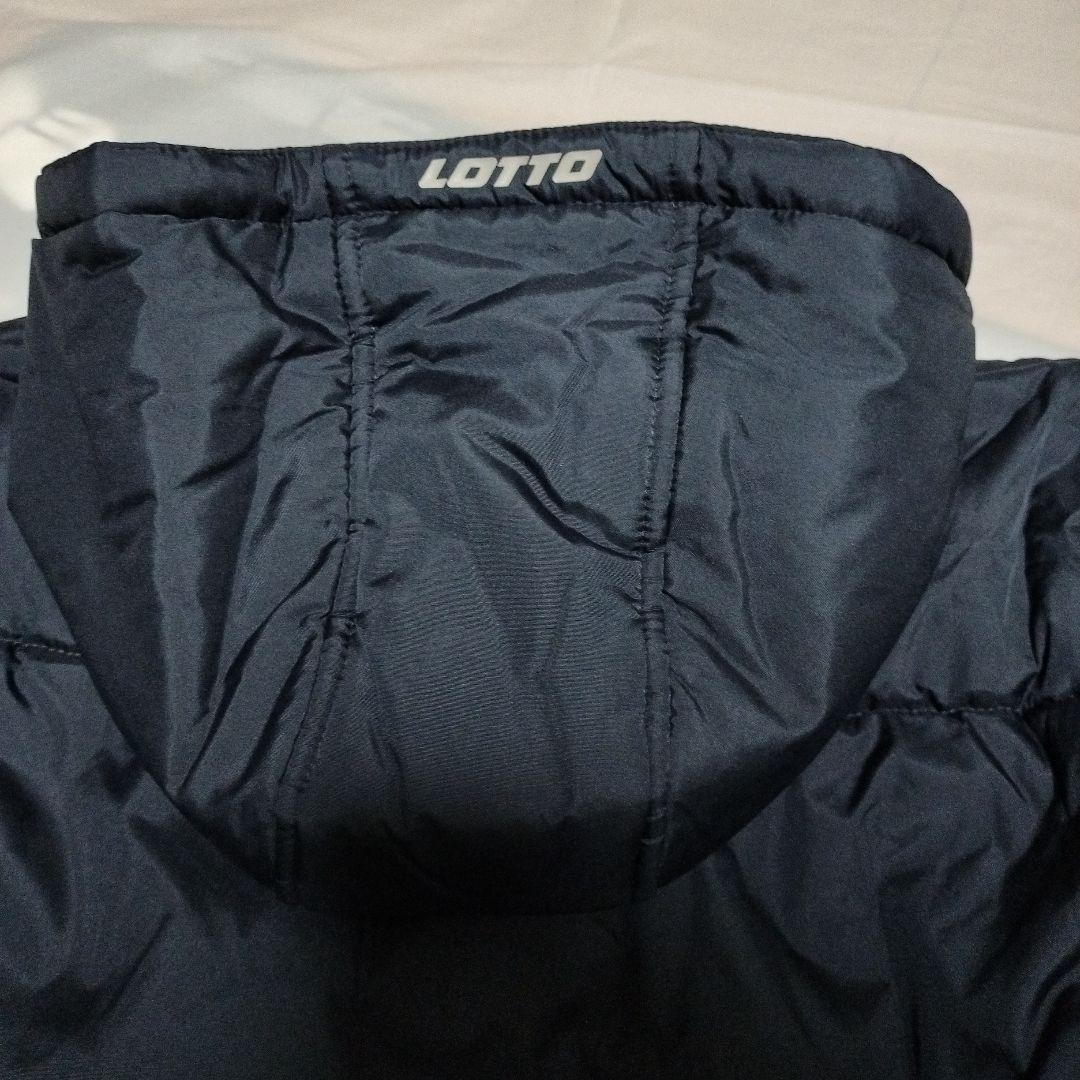 【新品】LOTTO　ロット　ベンチコート　ロング　サッカー　中わた　Lサイズ