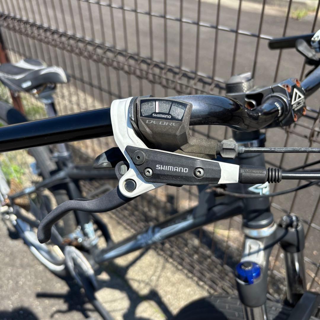 ビンテージ クロモリMTB ブレイブマシーンeleven XT ROCKSHOX
