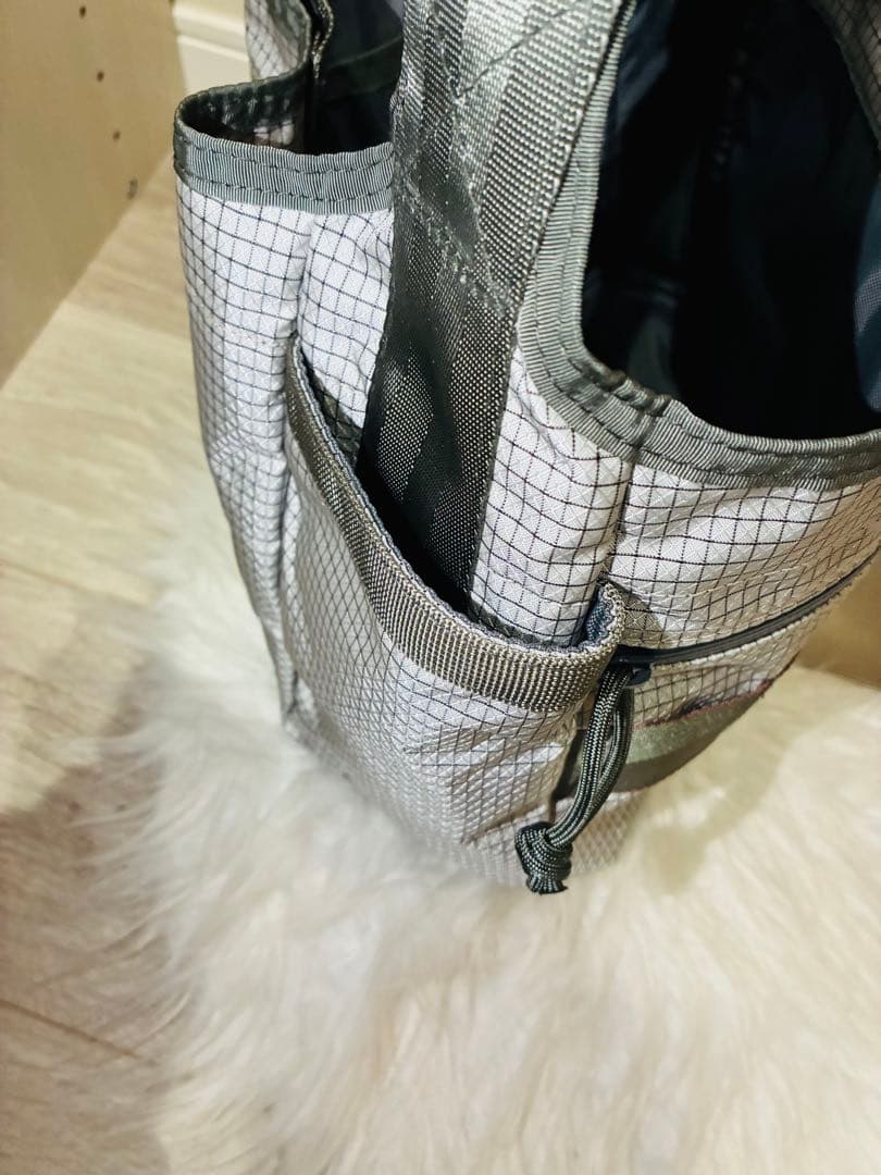 新品未使用　BRIEFING GOLF カートバッグ リップストップ グレー