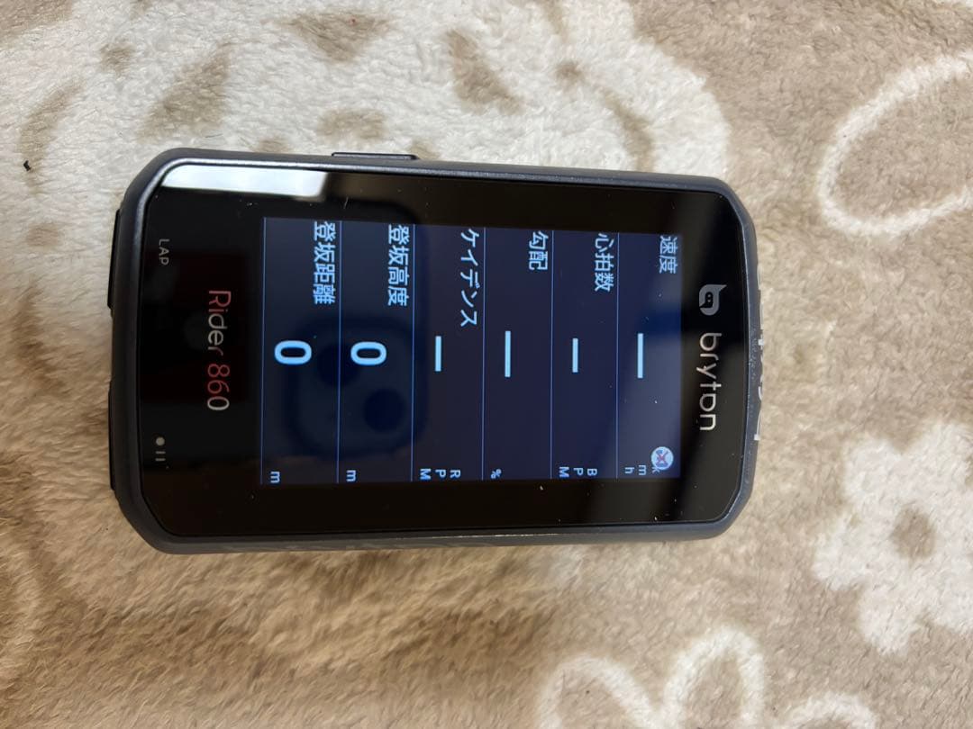 Bryton Rider 860 サイクルコンピューター 本体【訳あり】
