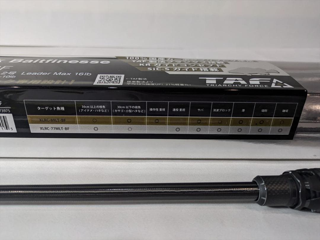 【美品】アブガルシア ソルティステージプロトタイプ XLRC-69LT-BF