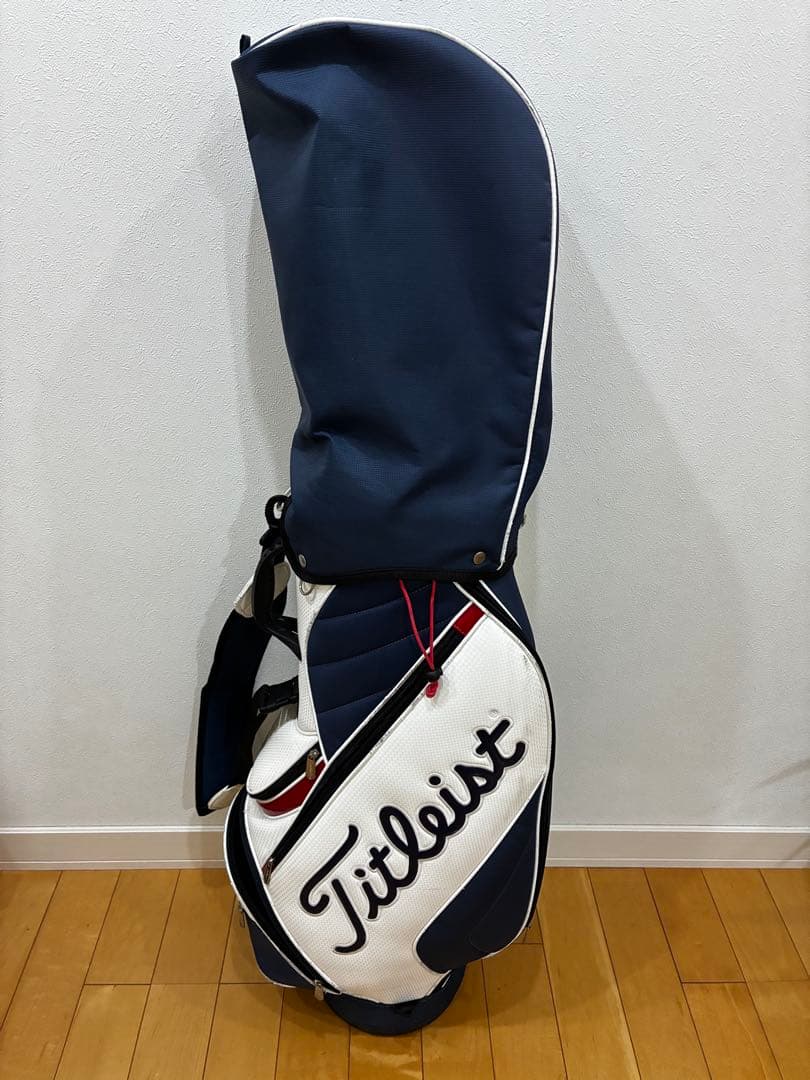 Titleist キャディバッグ ネイビー/ホワイト
