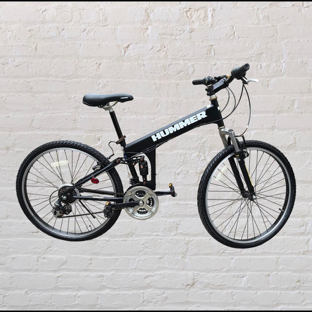 ハマー 26インチ マウンテンバイクダブルサスペンション搭載