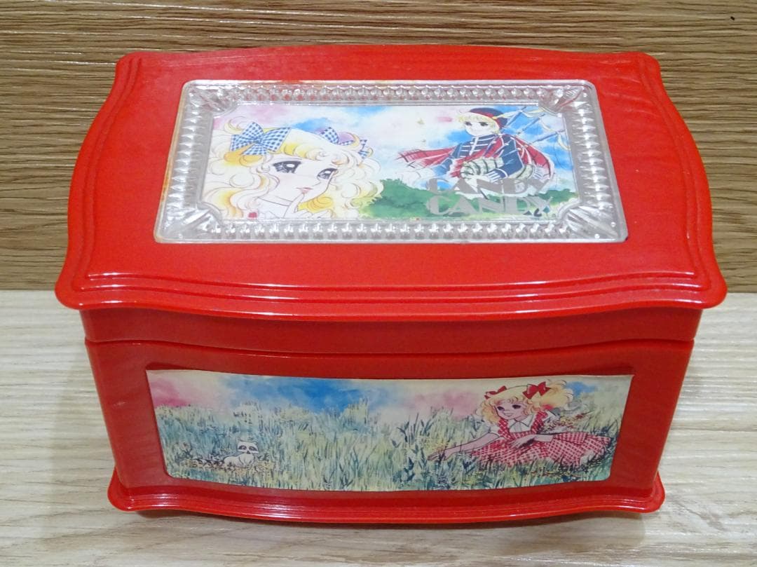当時物 昭和レトロ ポピー キャンディキャンディ オルゴール おもちゃ 玩具
