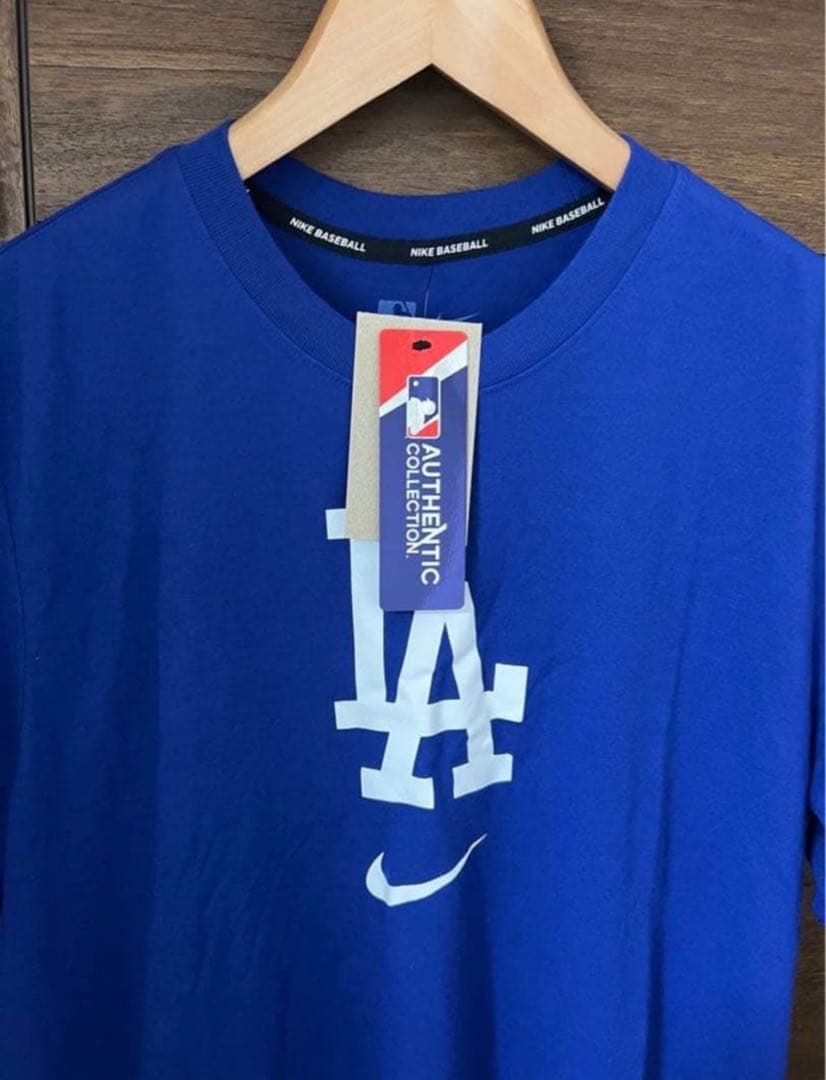大谷選手着用品 ドジャース 練習用シャツ MLB正規品 サイズM 新品タグ付