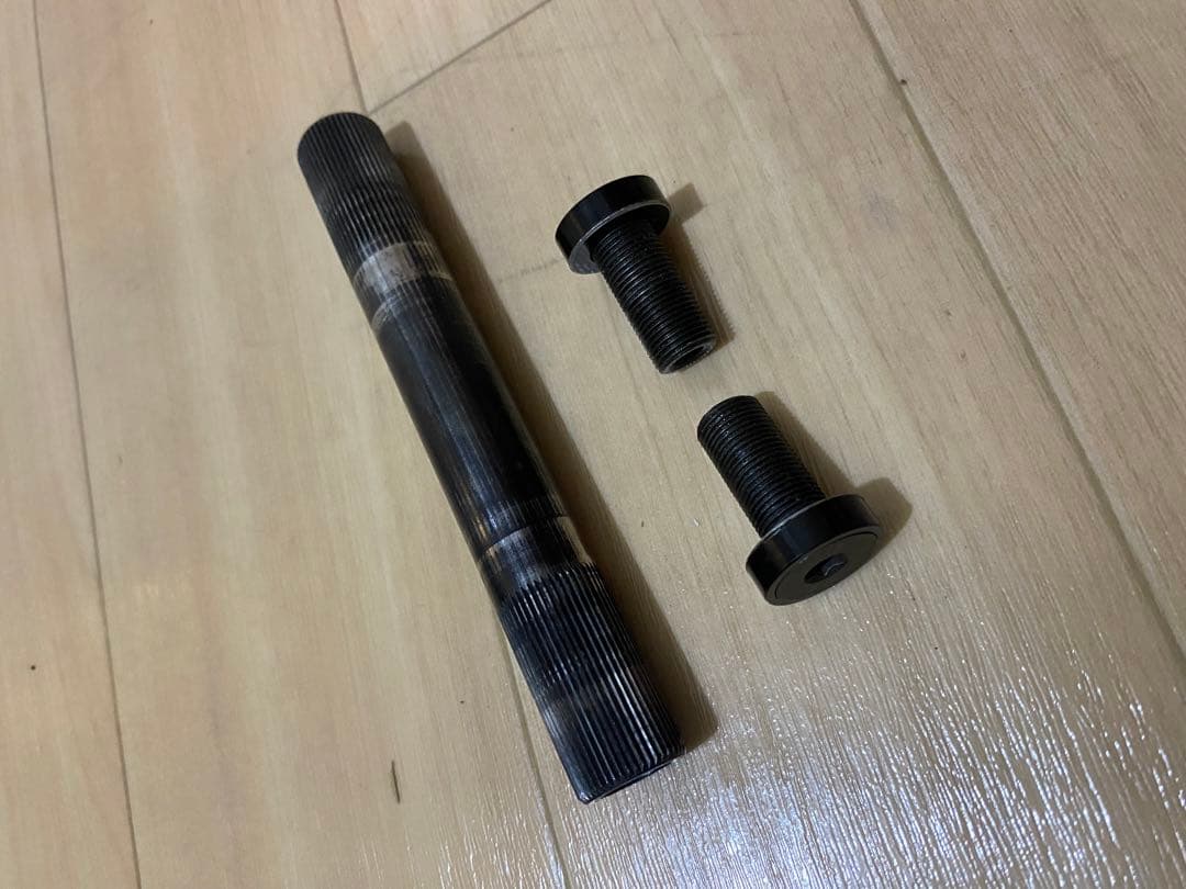 XPOSURE 3pcクランク 19mm 48スプラインfgfs ピストbmx