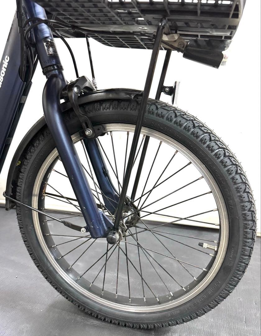 1年保証 新型　パナソニック　ギュットアニーズ　紺色　人気　電動アシスト自転車