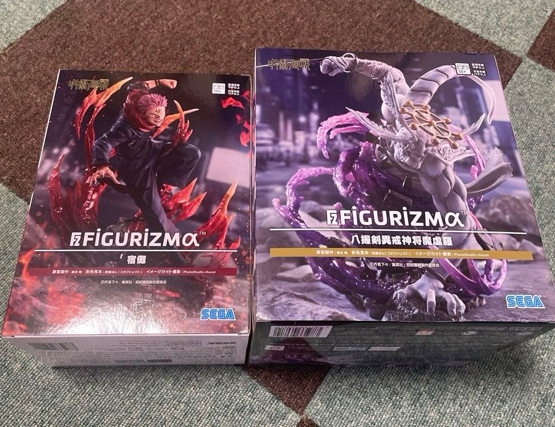 呪術廻戦 FIGURIZMα 八握剣異戒神将魔虚羅 宿儺 フィギュア セット