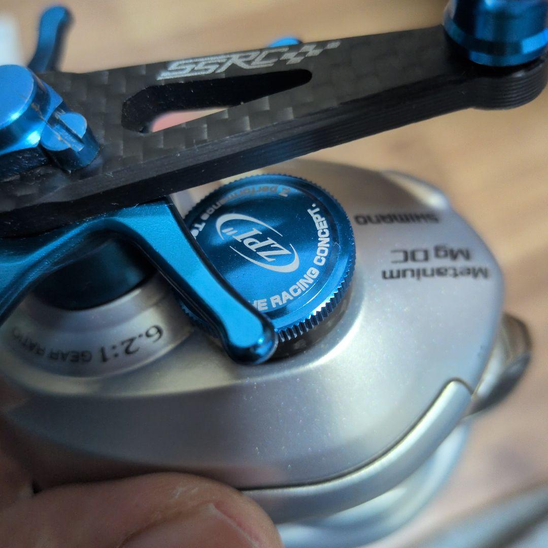 SHIMANO nium Mg DC ベイトリール　ZPIハンドル付き