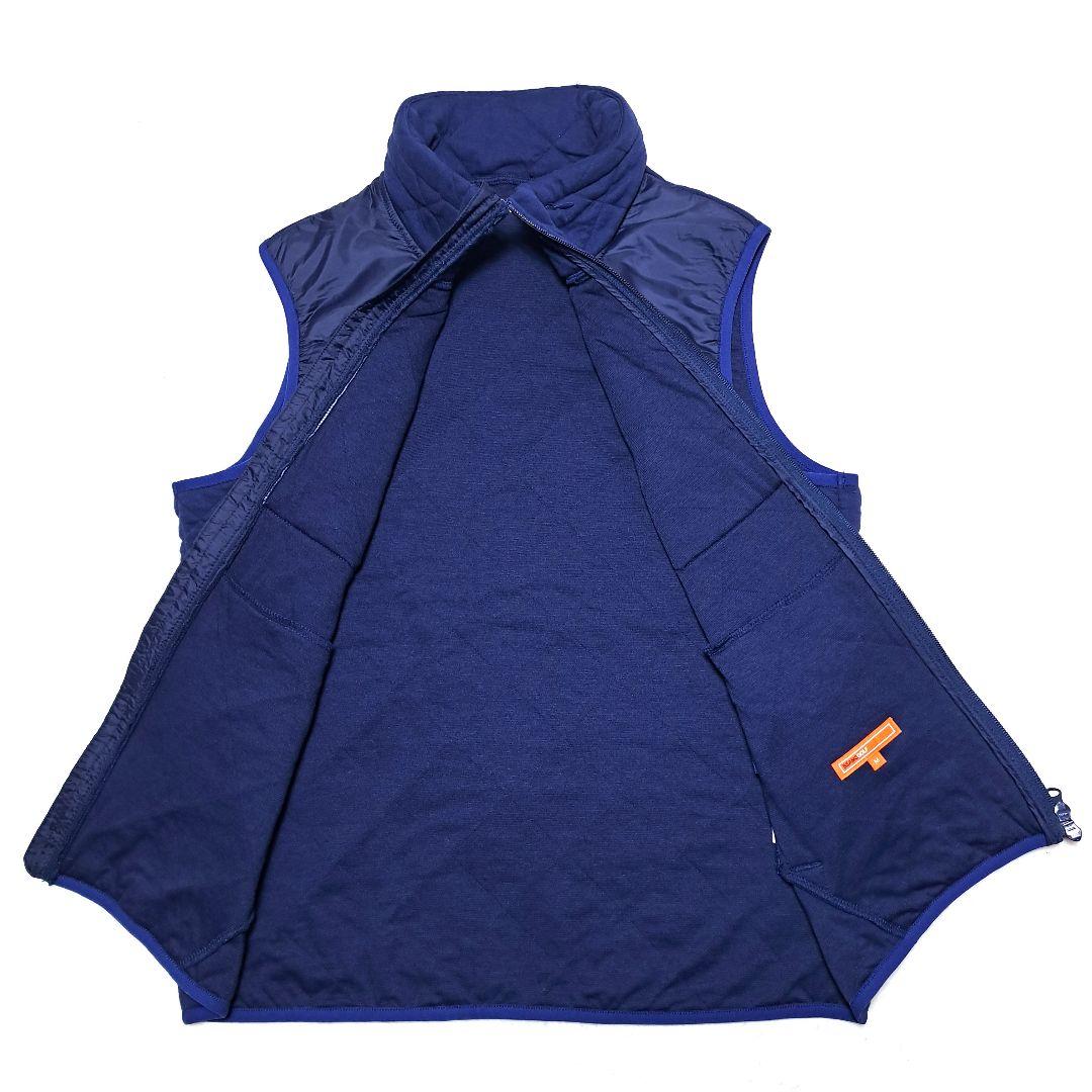 BEAMS GOLF メンズ キルティングベスト ネービー sizeM