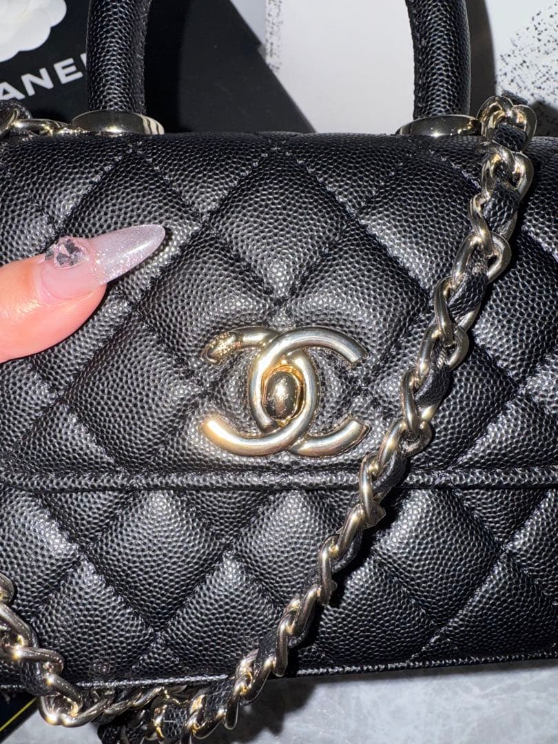CHANEL♡シャネルココハンドル♡ノベルティ♡チェーンショルダーバッグ