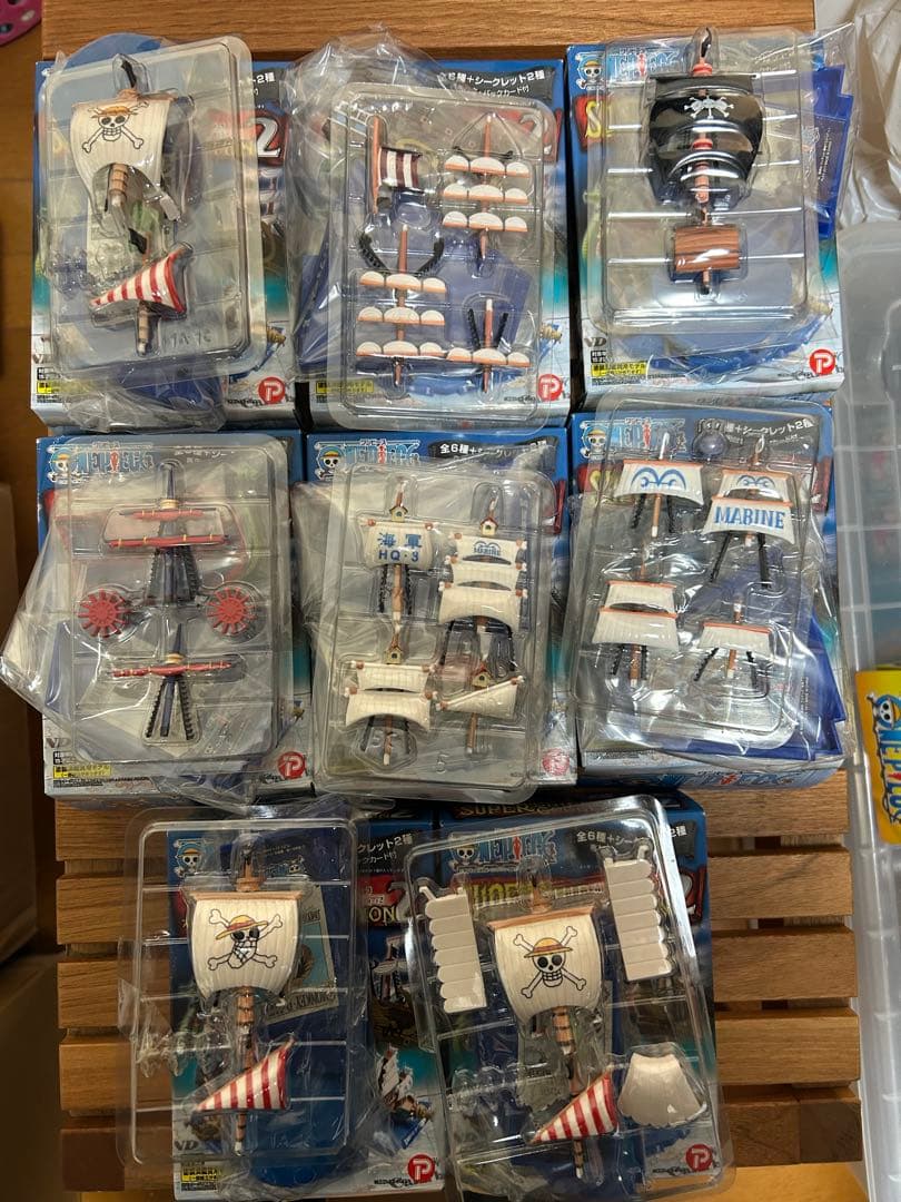 ワンピース　SUPER SHIP COLLECTION 全31種　　フルコンプ