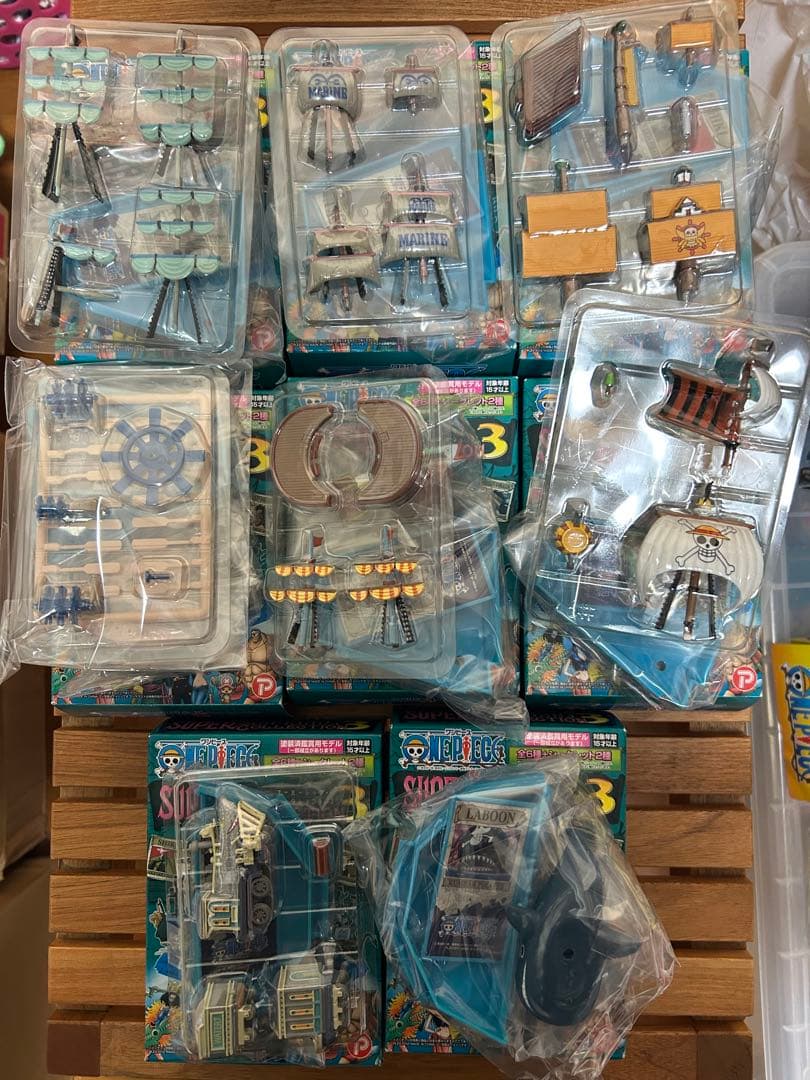 ワンピース　SUPER SHIP COLLECTION 全31種　　フルコンプ