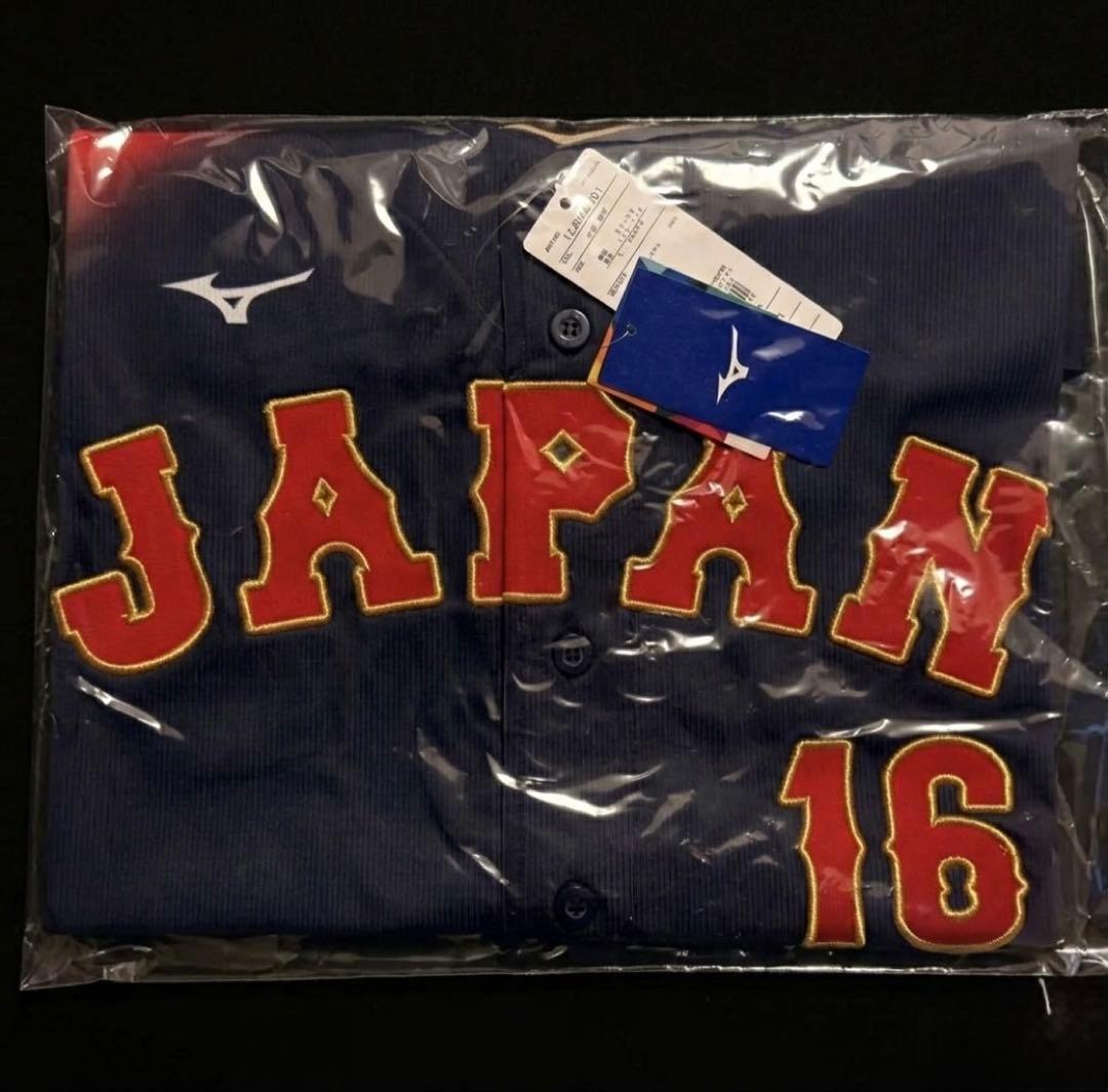 WBC 2026 ユニフォーム 大谷翔平 Oサイズ ビジター　東京ドーム
