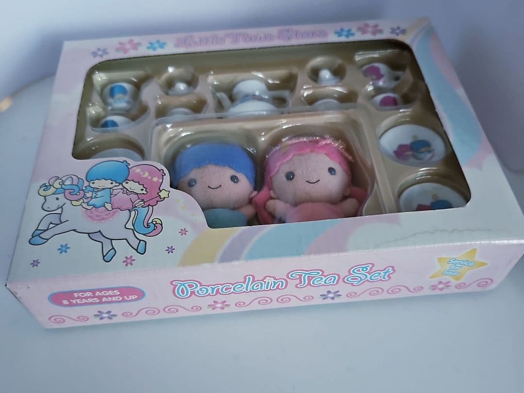リトルツインスターズ ミニチュア食器&マスコット レトロ【海外限定】