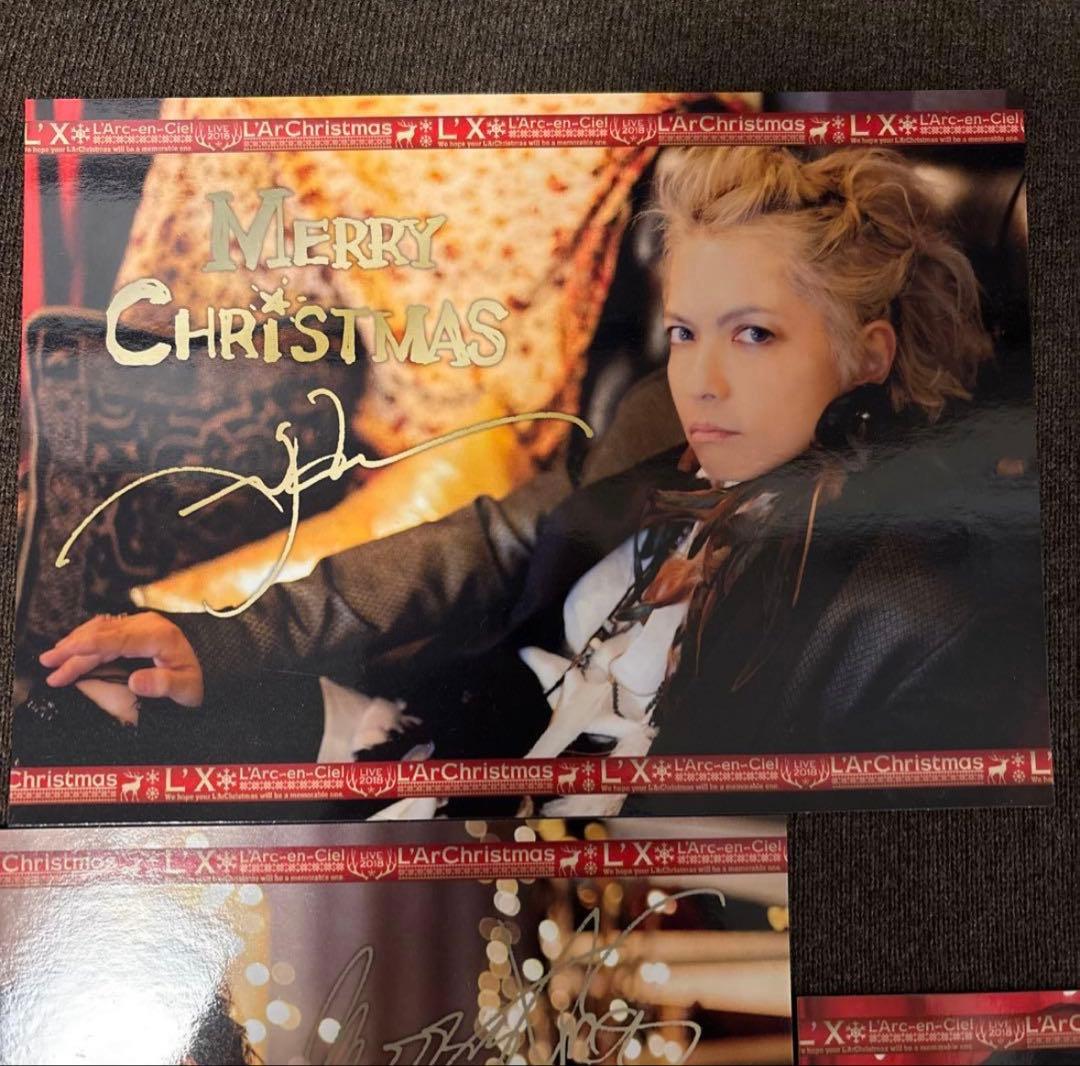 『新品』L'Arc～en～Ciel L'ArChristmas ポストカード