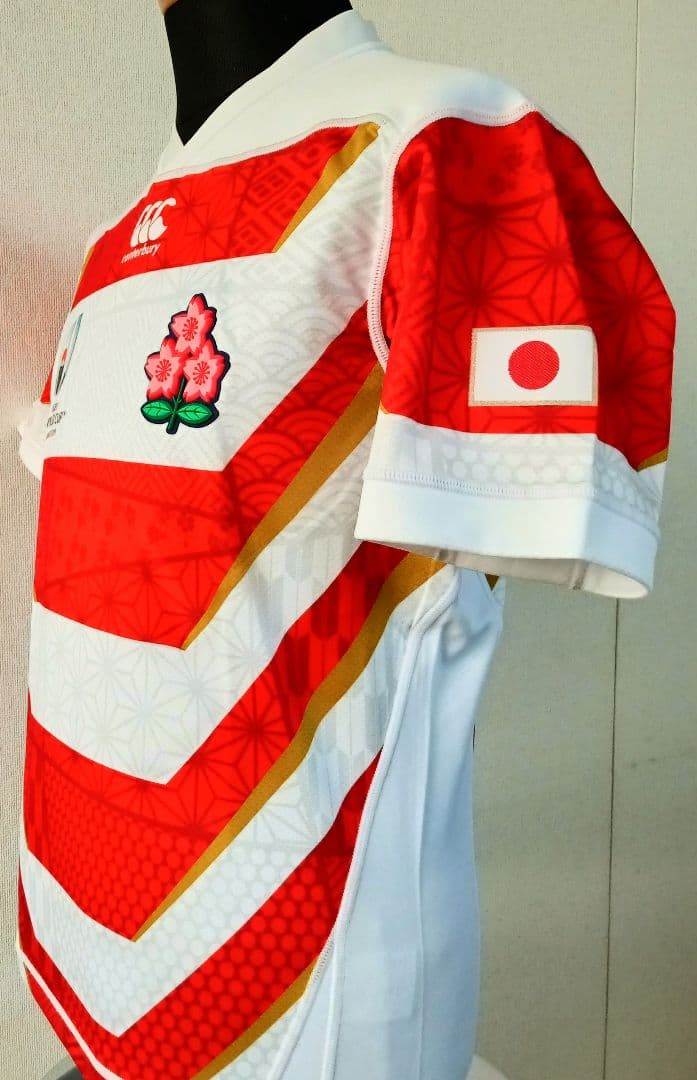 ラグビーカンタベリー　ワールドカップ記念ジャージ2019　今や大変、希少性あり