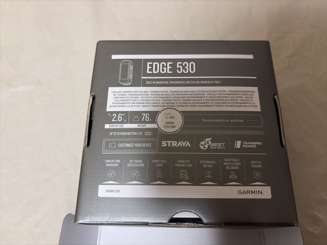 GARMIN EDGE 530 GPSサイクリングコンピューター 海外版