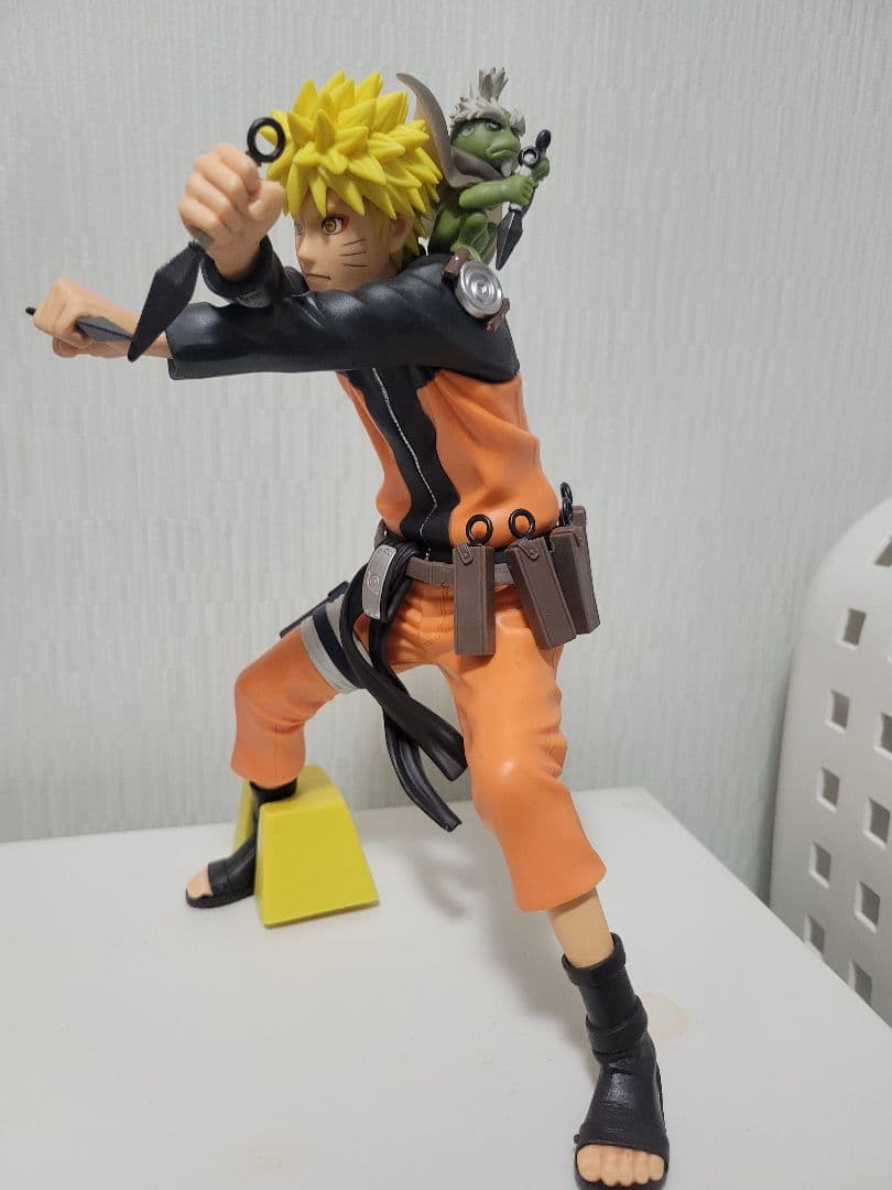 Grandistaナルト疾風伝フィギュア 約24cm&車輪眼ぷっくりシール