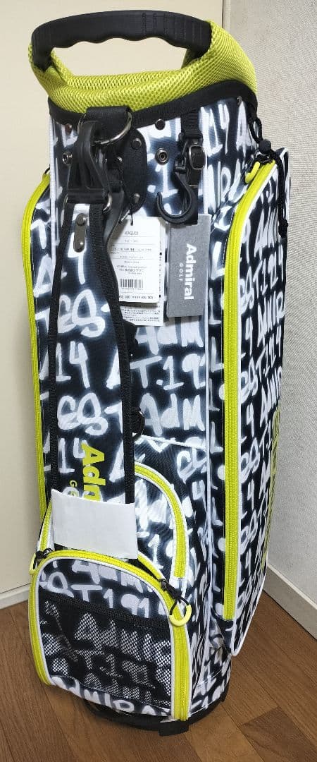 【新品】アドミラル キャディバッグ　ベージュ　Admiral