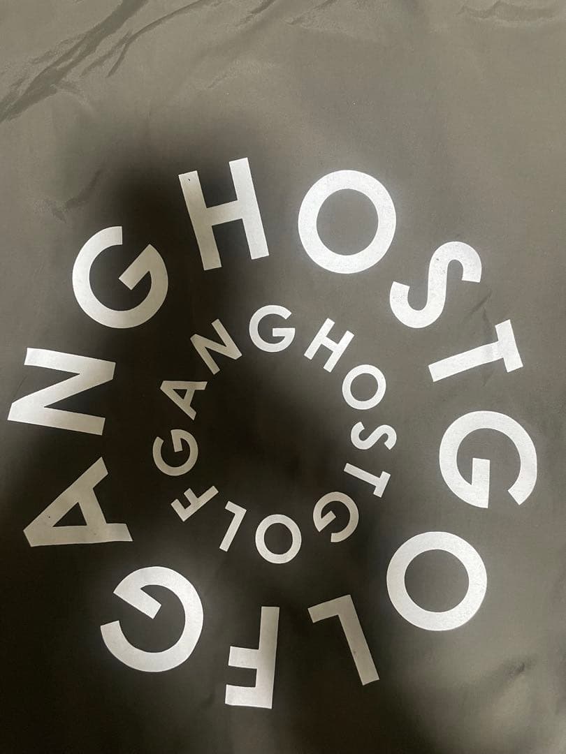 GHOST GOLF GANG オリーブ　ナイロンジャケット M