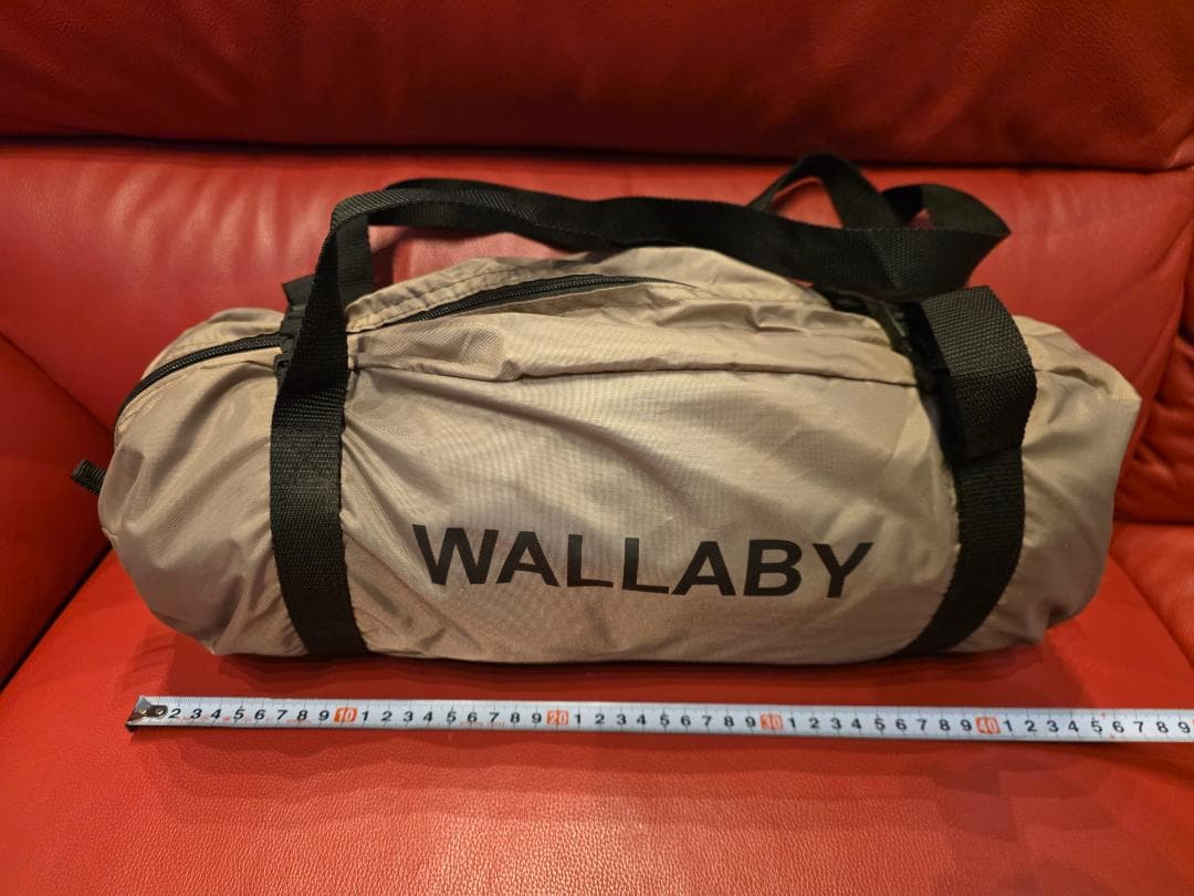 1回使用　DOD　WALLABY　TENT　カンガルーテント